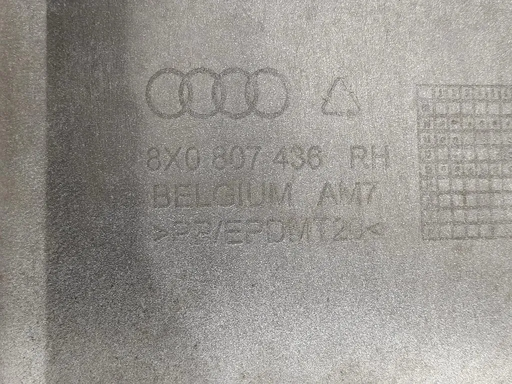 Paraurti Angolare ANT DX 8X0807436 RH Audi A1 8XA Sportback 2012