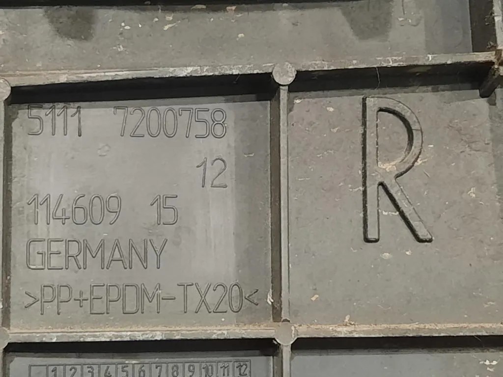 Paraurti Angolare ANT DX 5111 7200758 SUPORTO PARAURTI ANT DX Bmw Serie 5 F07 GT 2010