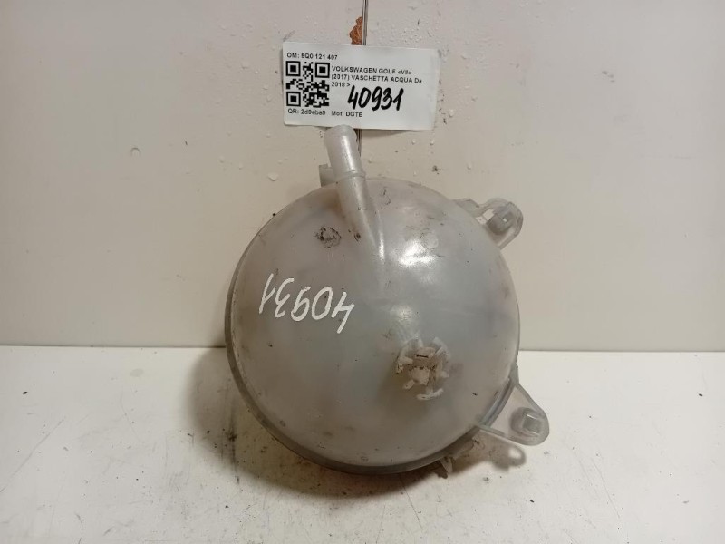 Vaschetta Acqua 5Q0 121 407 Volkswagen GOLF VII 2017