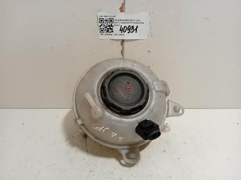 Vaschetta Acqua 5Q0 121 407 Volkswagen GOLF VII 2017
