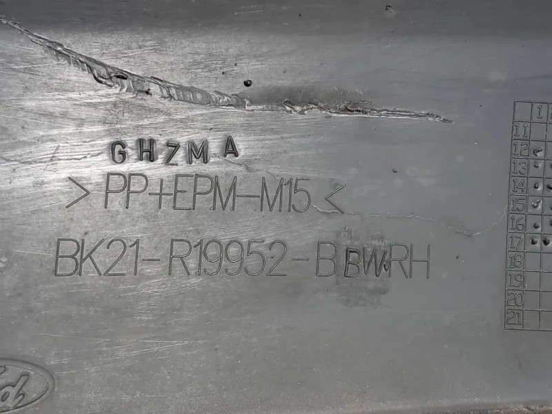 Paraurti Angolare ANT DX BK21-R19952-BB Ford Transit Custom I 2013