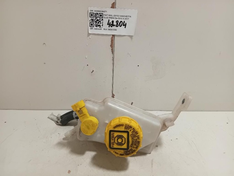 Vaschetta OLIO Freni 033508-54071 Fiat 500L 2013