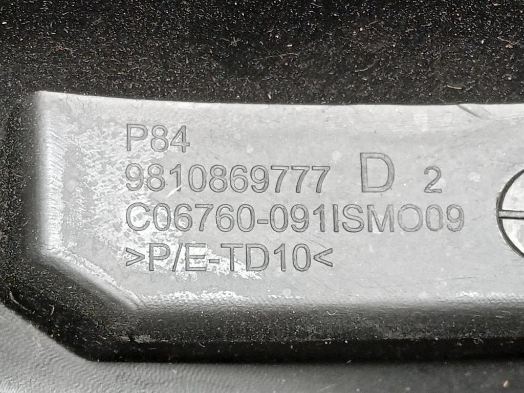 Paraurti Angolare ANT DX 9810869777 Peugeot 3008 II 2016