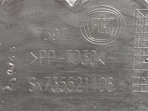 Paraurti Angolare ANT SX 735521108 Fiat Panda II 2012