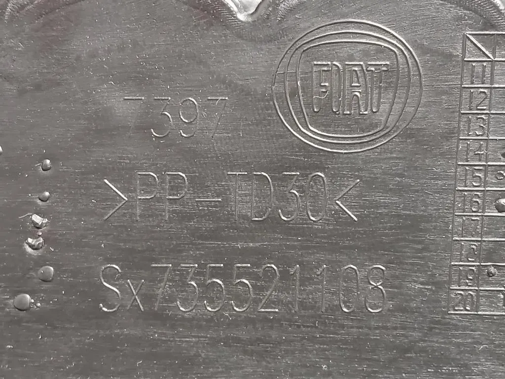 Paraurti Angolare ANT SX 735521108 Fiat Panda II 2012