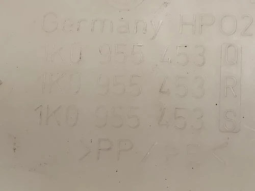 Vaschetta Tergicristalli 1K0 955 453 S Audi A3 8PA Sportback 2008