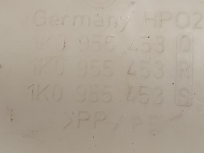 Vaschetta Tergicristalli 1K0 955 453 S Audi A3 8PA Sportback 2008