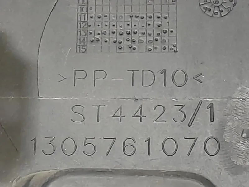 Paraurti Angolare POST DX 1305761070 Citroen Jumper III 2014