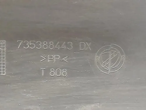 Paraurti Angolare POST DX 735388443 Fiat Doblò III 2010