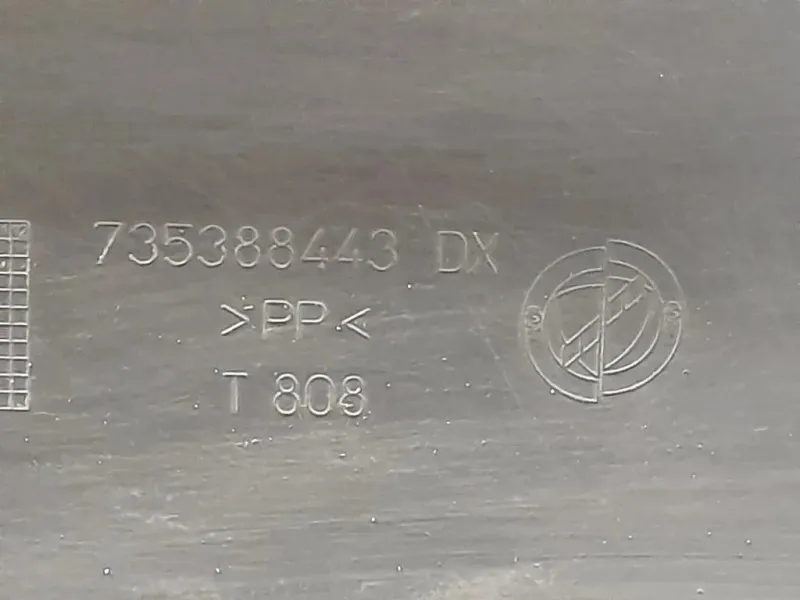 Paraurti Angolare POST DX 735388443 Fiat Doblò III 2010