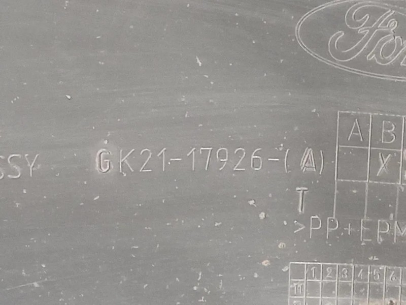 Paraurti Angolare POST DX GK21-17926-A Ford Transit Custom I 2013