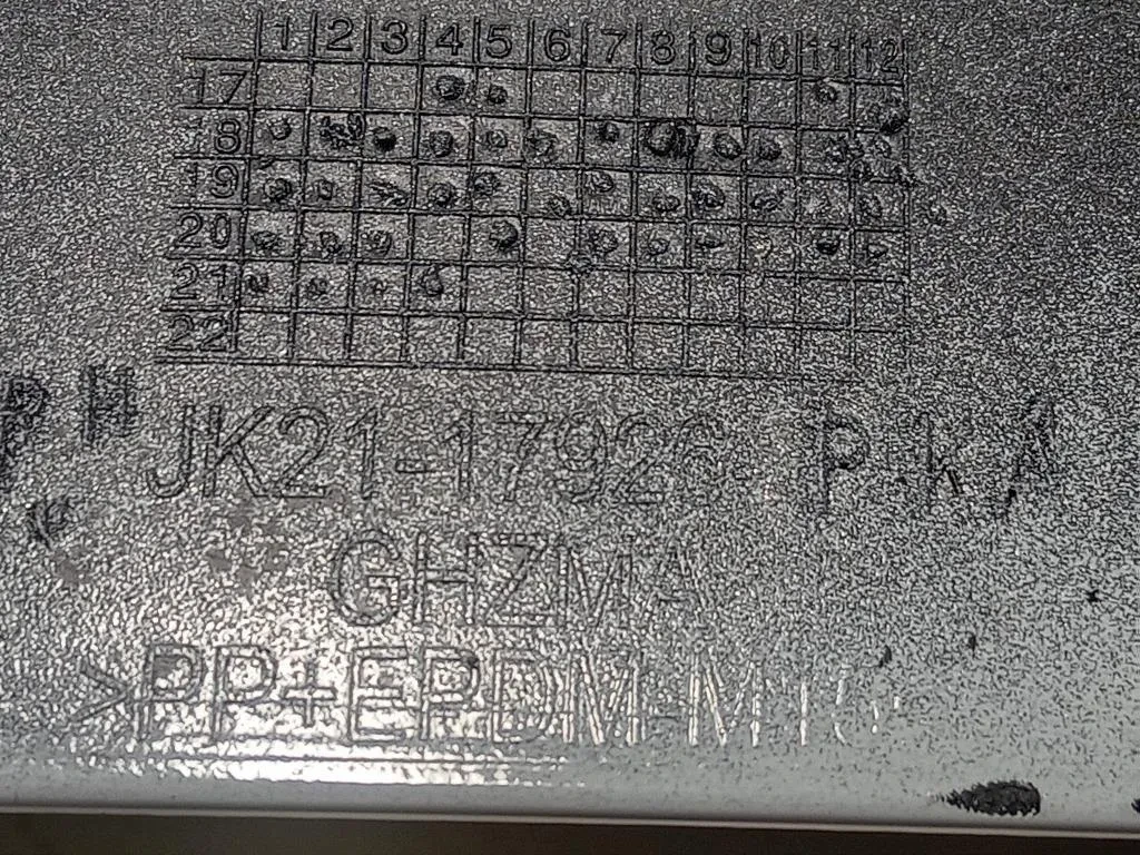 Paraurti Angolare POST DX JK21-17926-BKA Ford Transit Custom I 2013