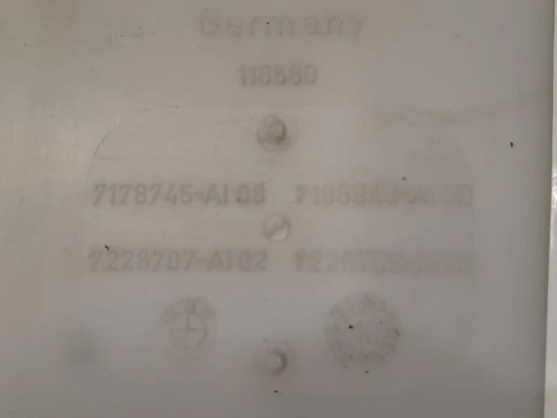 Vaschetta Tergicristalli 7178745-AI08 Bmw Serie 5 F10 Berlina 2010