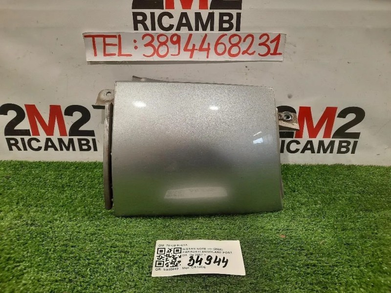 Paraurti Angolare POST DX 78128 9U01A Nissan NOTE I 2006