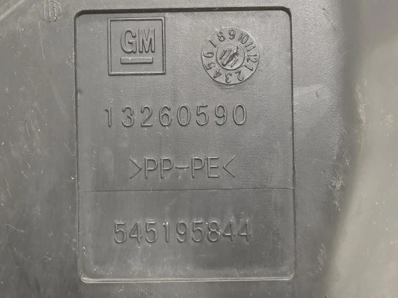 Vaschetta Tergicristalli 545195844 Chevrolet Orlando 2011