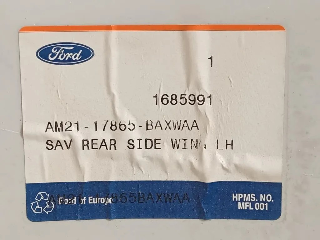 Paraurti Angolare POST SX PARAURTI ANGOLARE POST SX Ford S-max I 2010