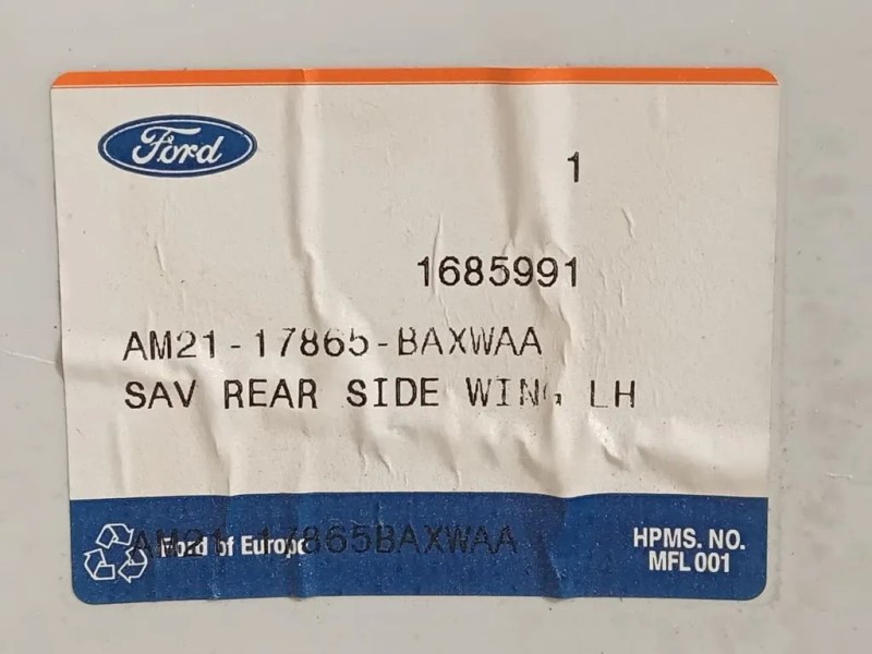 Paraurti Angolare POST SX PARAURTI ANGOLARE POST SX Ford S-max I 2010