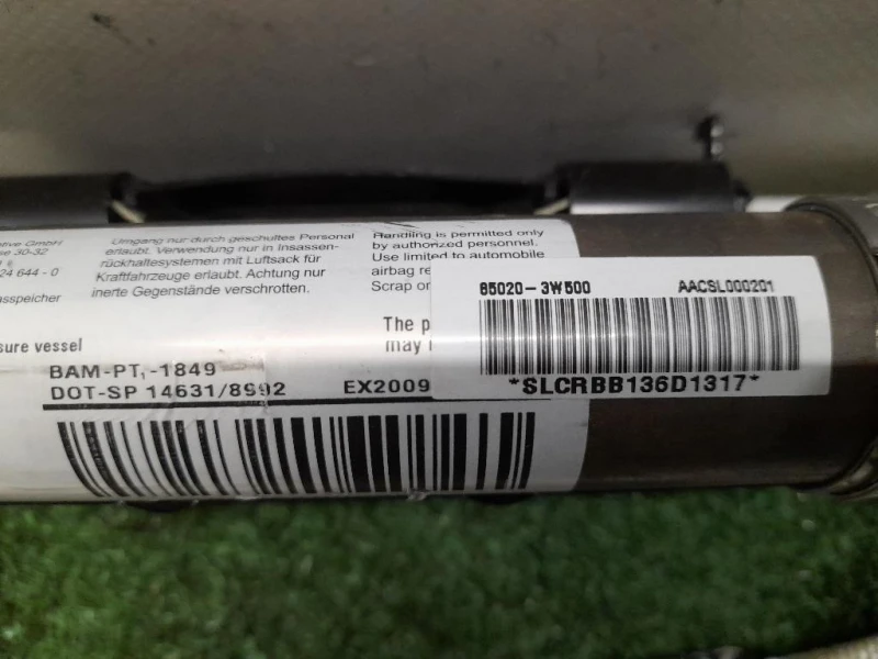 Air-bag A Tendina DX 850203W500 Kia Sportage III 2010