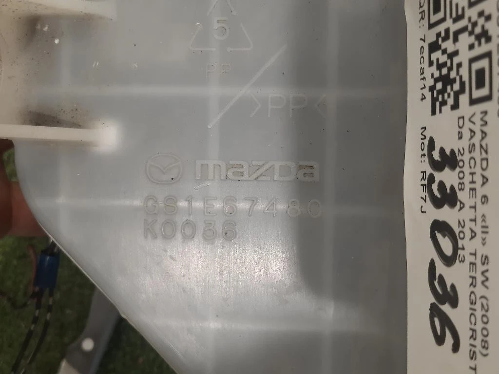 Vaschetta Tergicristalli GS1E67480 Mazda 6 II SW 2008