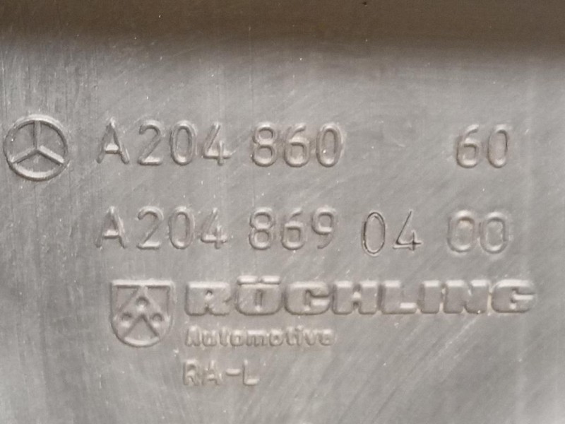 Vaschetta Tergicristalli A2048690400 Mercedes Classe C W204 2011