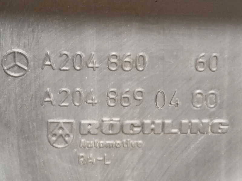 Vaschetta Tergicristalli A2048690400 Mercedes Classe C W204 2011