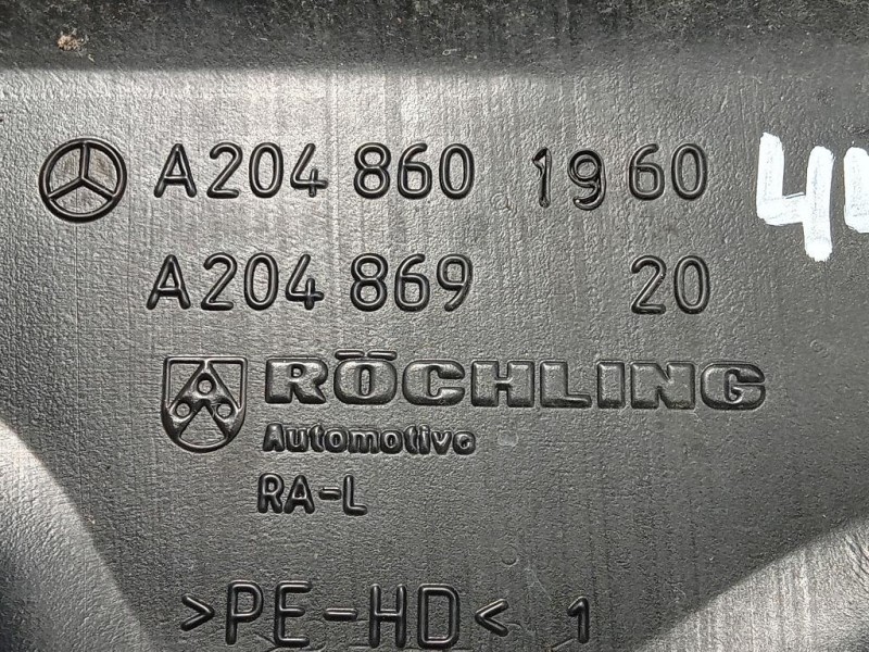 Vaschetta Tergicristalli A 204 860 1960 Mercedes Classe C W204 2011