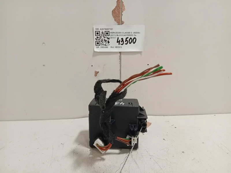 Bloccasterzo A2079057101 Mercedes Classe C W204 2011