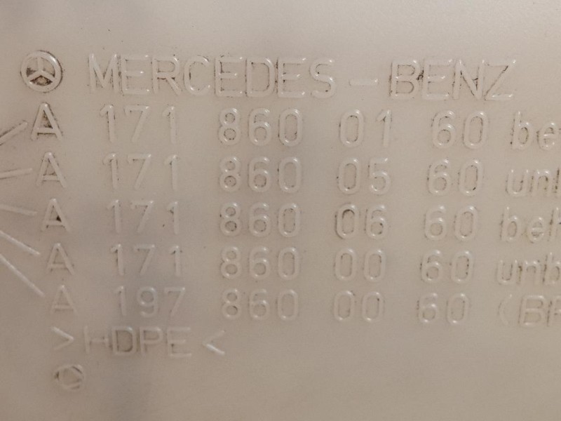 Vaschetta Tergicristalli A1978600060 Mercedes Classe SLK R171 2004