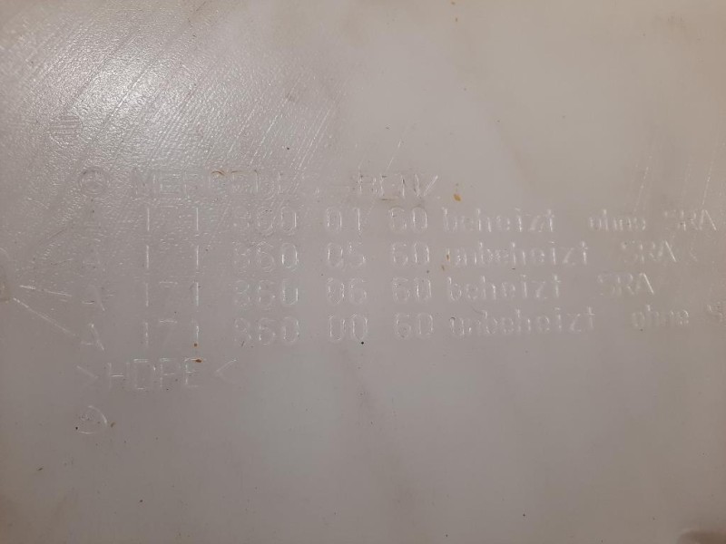 Vaschetta Tergicristalli A1718600160 Mercedes Classe SLK R171 2008