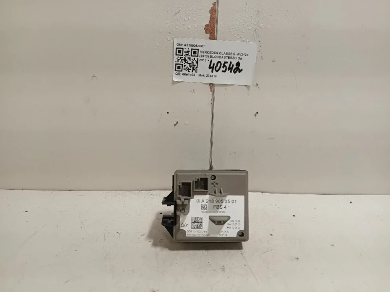 Bloccasterzo A2189053501 Mercedes Classe E W212 2013