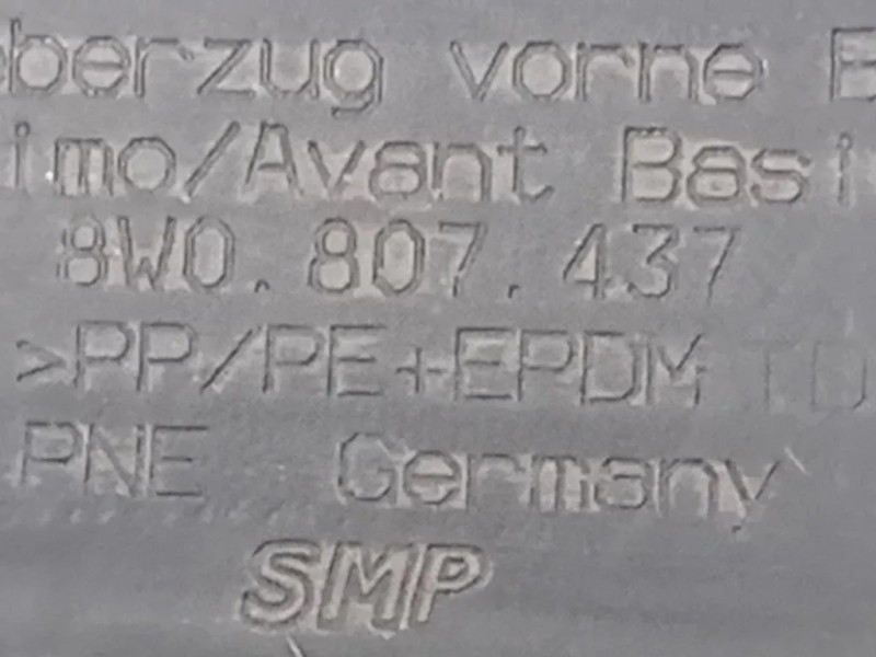 Paraurti ANT 8W0 807 437 Audi A4 8WC 2019