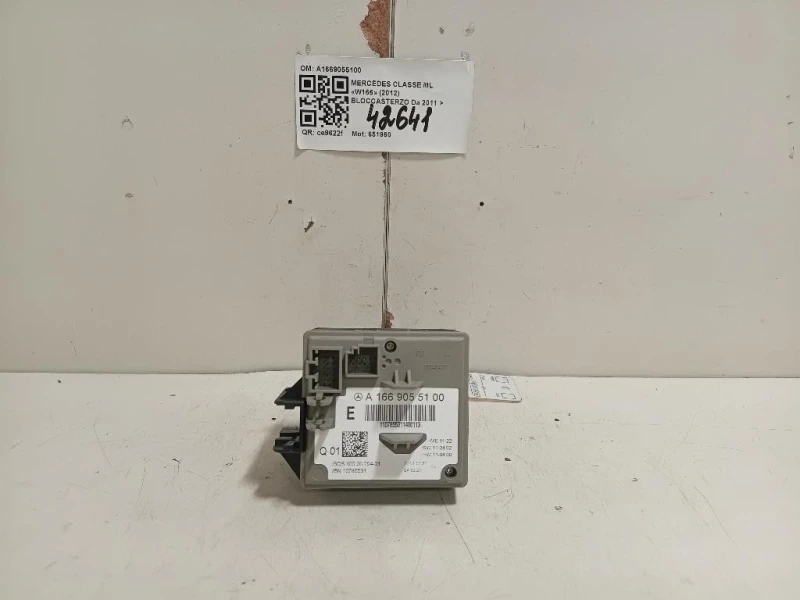 Bloccasterzo A1669055100 Mercedes Classe ML W166 2012