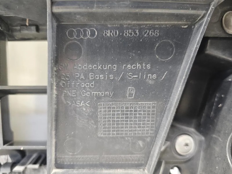 Paraurti ANT 8R0807437AB 8R0853651R Audi Q5 8RB 2012