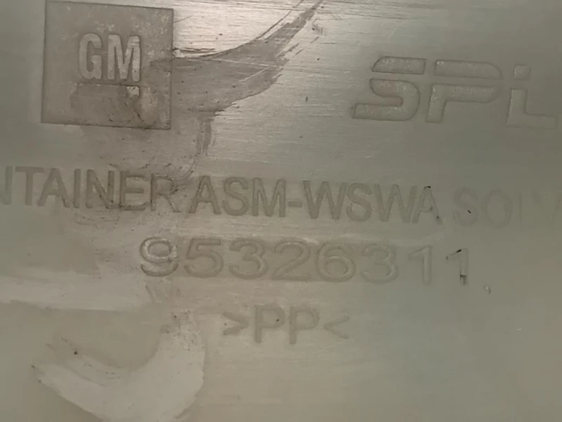 Vaschetta Tergicristalli 95326311 Opel Mokka 2013