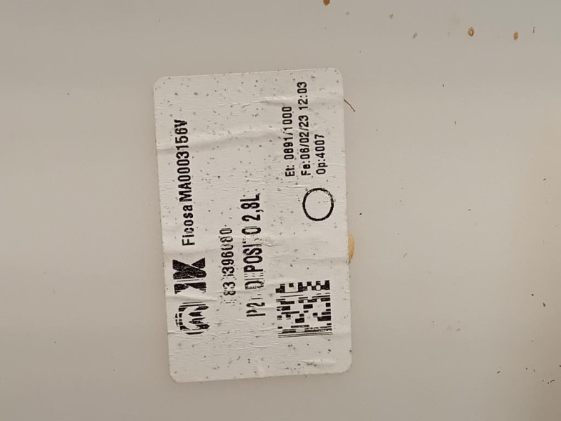 Vaschetta Tergicristalli 9836396080 Peugeot 2008 I 2016