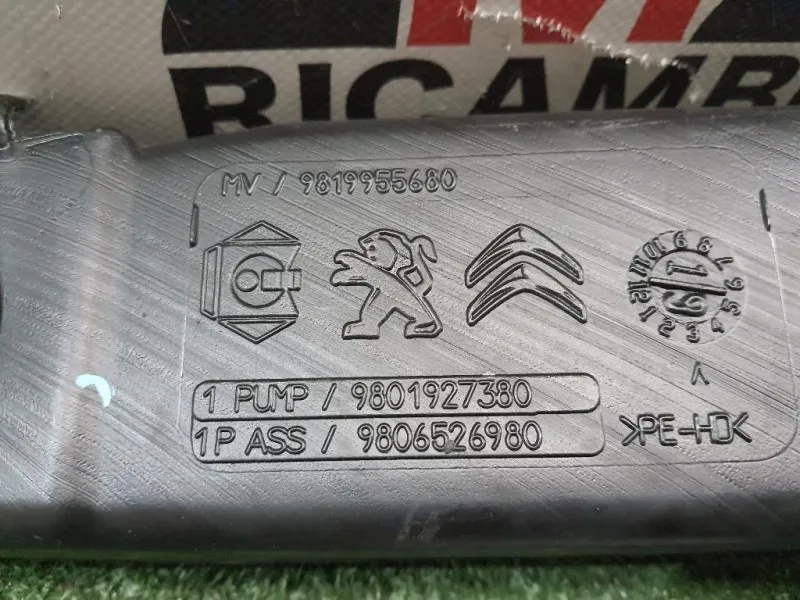 Vaschetta Tergicristalli 9819955680 Peugeot 308 II 2017