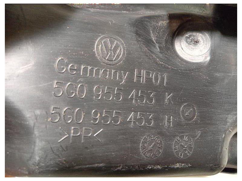 Vaschetta Tergicristalli 5G0955453 Volkswagen GOLF VII 2013