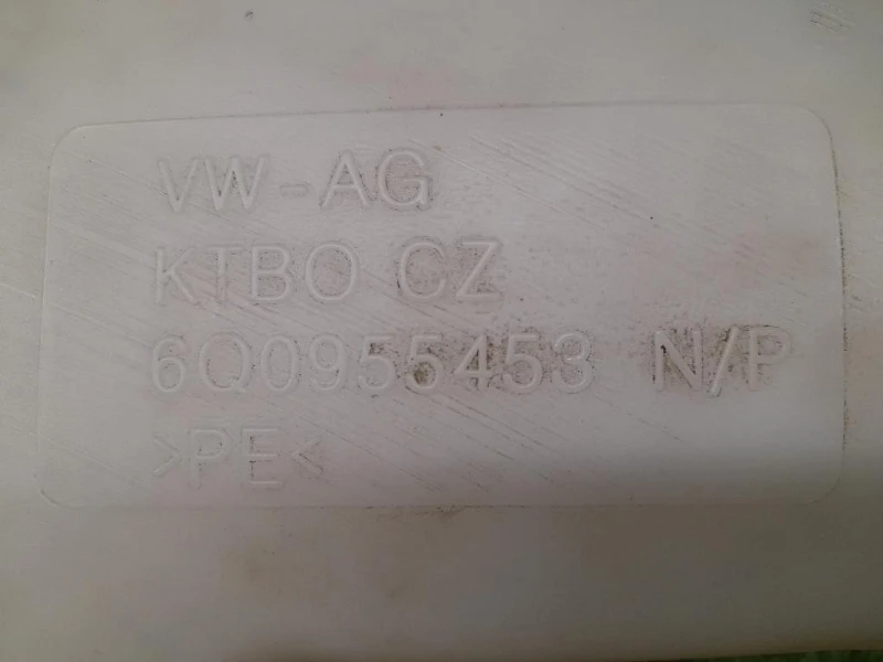 Vaschetta Tergicristalli 6Q0955453P Volkswagen POLO IV 2002