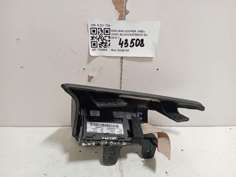 Bloccasterzo 9 231 739 Mini MINI Cooper R56 2007