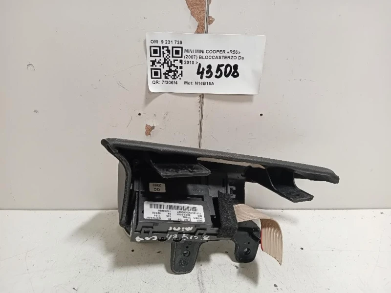 Bloccasterzo 9 231 739 Mini MINI Cooper R56 2007