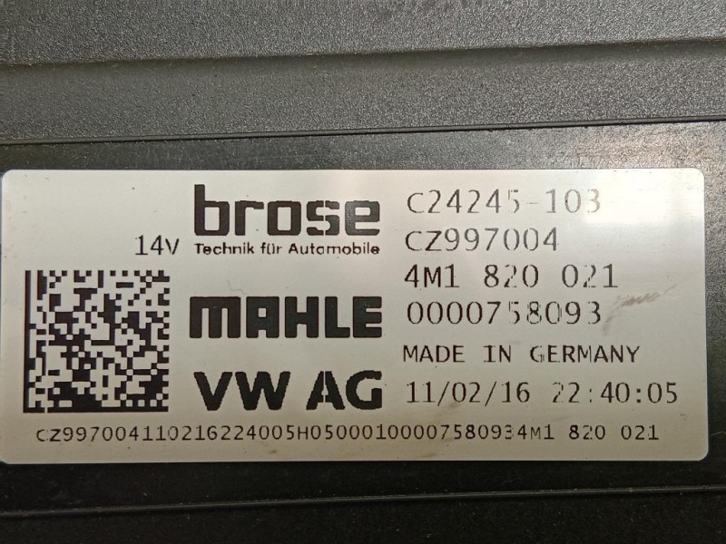 Ventola Raffreddamento 4M1820021 Audi A4 8W5 Avant 2015