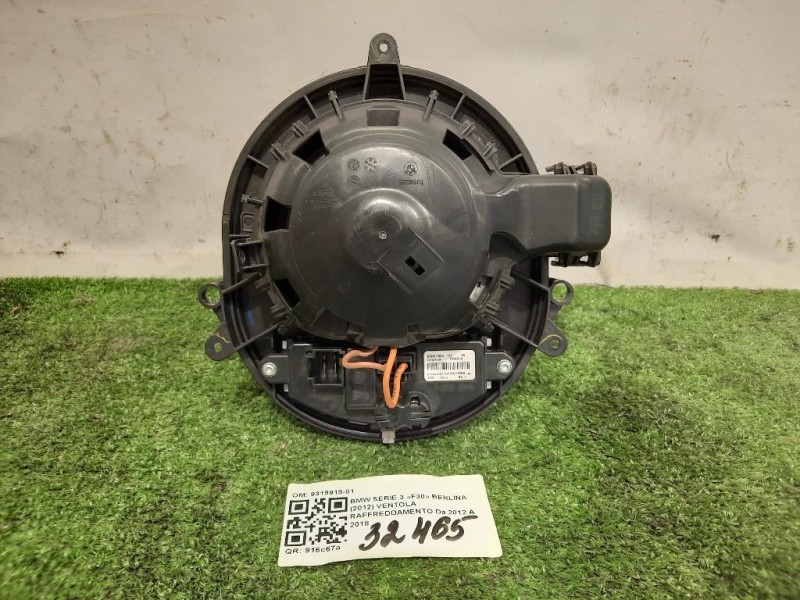 Ventola Raffreddamento 9319919-01 Bmw Serie 3 F30 Berlina 2012