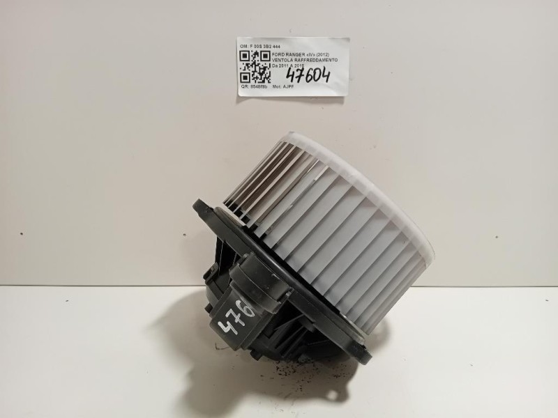 Ventola Raffreddamento F 00S 3B2 444 Ford Ranger IV 2012