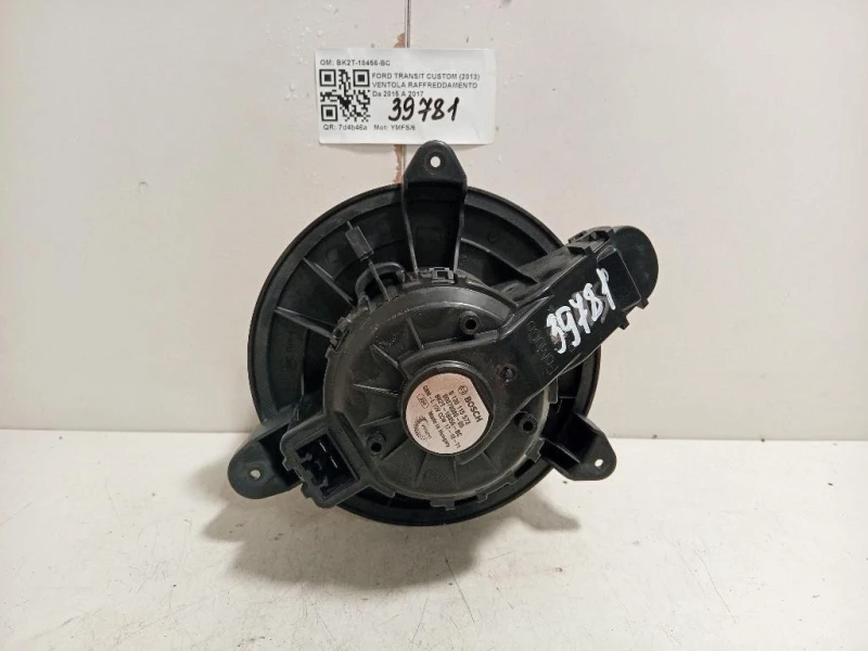 Ventola Raffreddamento BK2T-18456-BC Ford Transit Custom I 2013