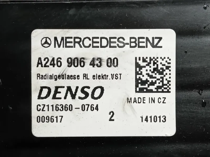 Ventola Raffreddamento A2469064100 Mercedes Classe B W246 2012