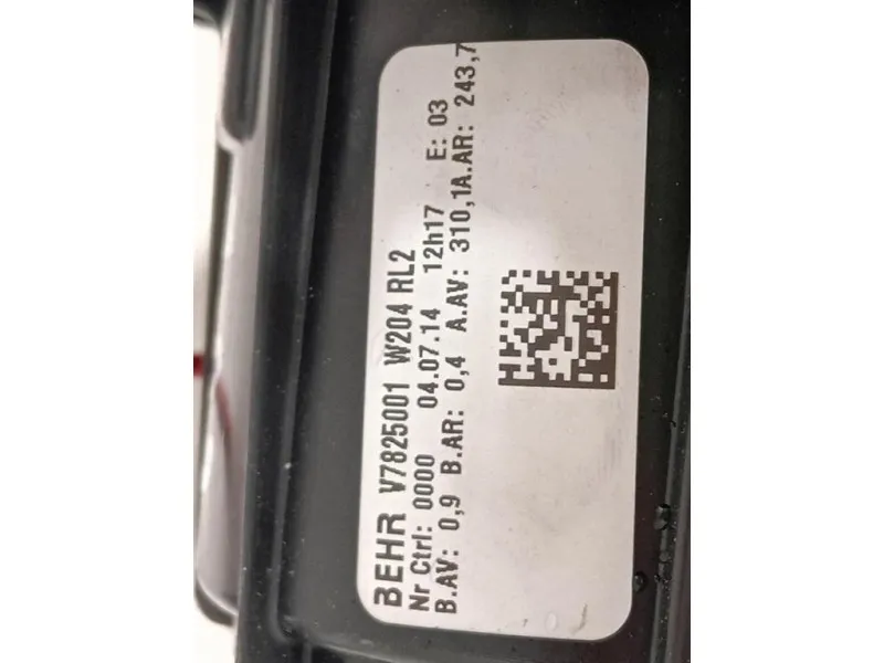 Ventola Raffreddamento G3631003 Mercedes Classe E W212 2013