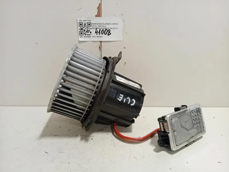 Ventola Raffreddamento G3631003 Mercedes Classe E W212 2013