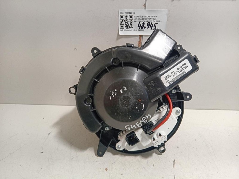 Ventola Raffreddamento T1015261N Mercedes Classe GLE W166 2015