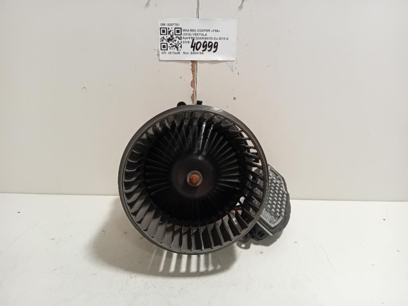 Ventola Raffreddamento 9297751 Mini MINI Cooper F56 2014