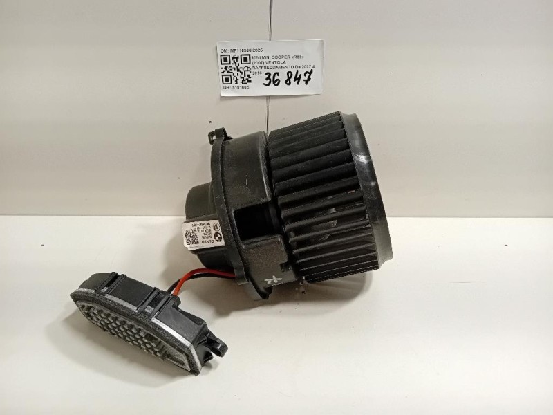 Ventola Raffreddamento MF116360-2025 Mini MINI Cooper R56 2007